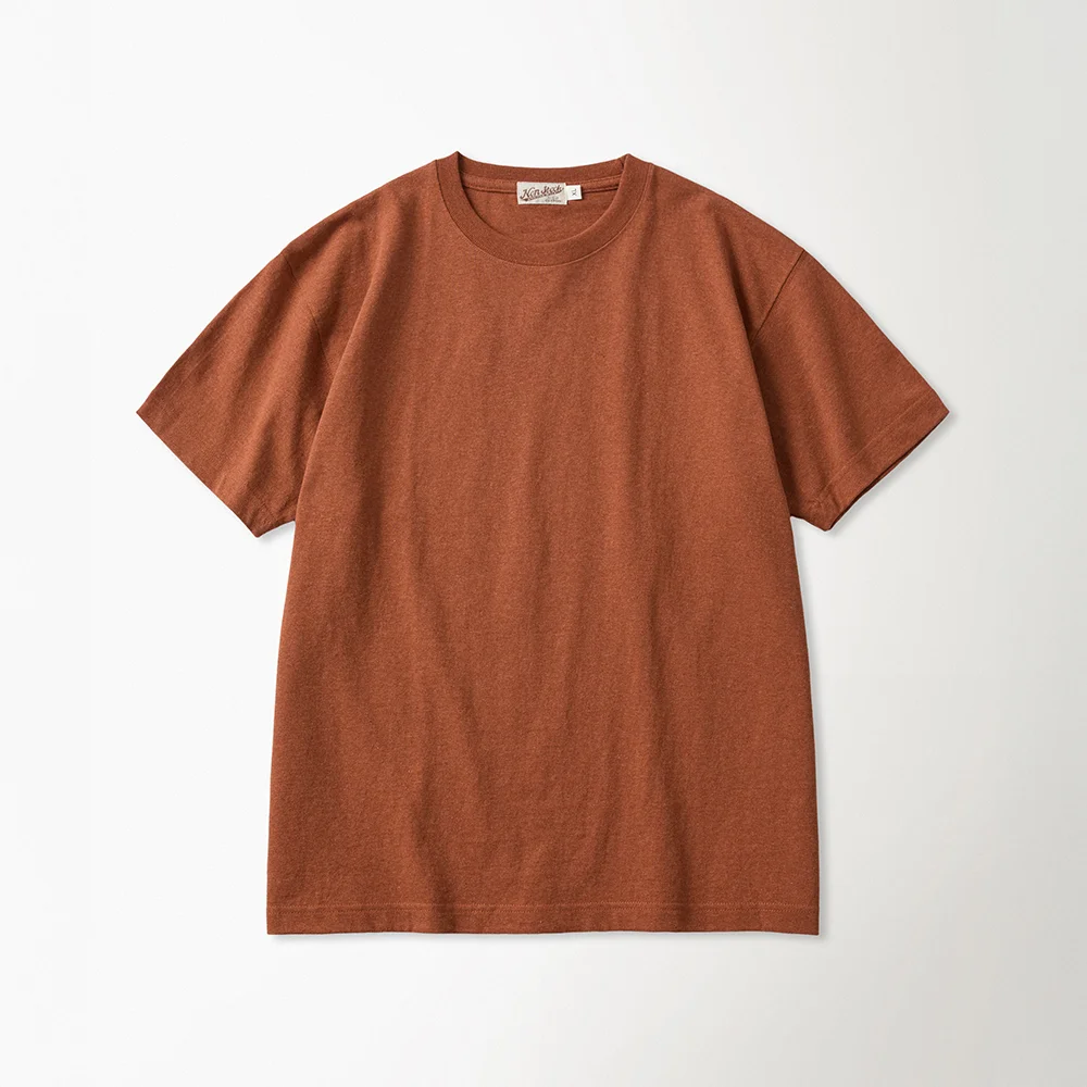 9oz USA Cotton Tubular Tee Orange Red