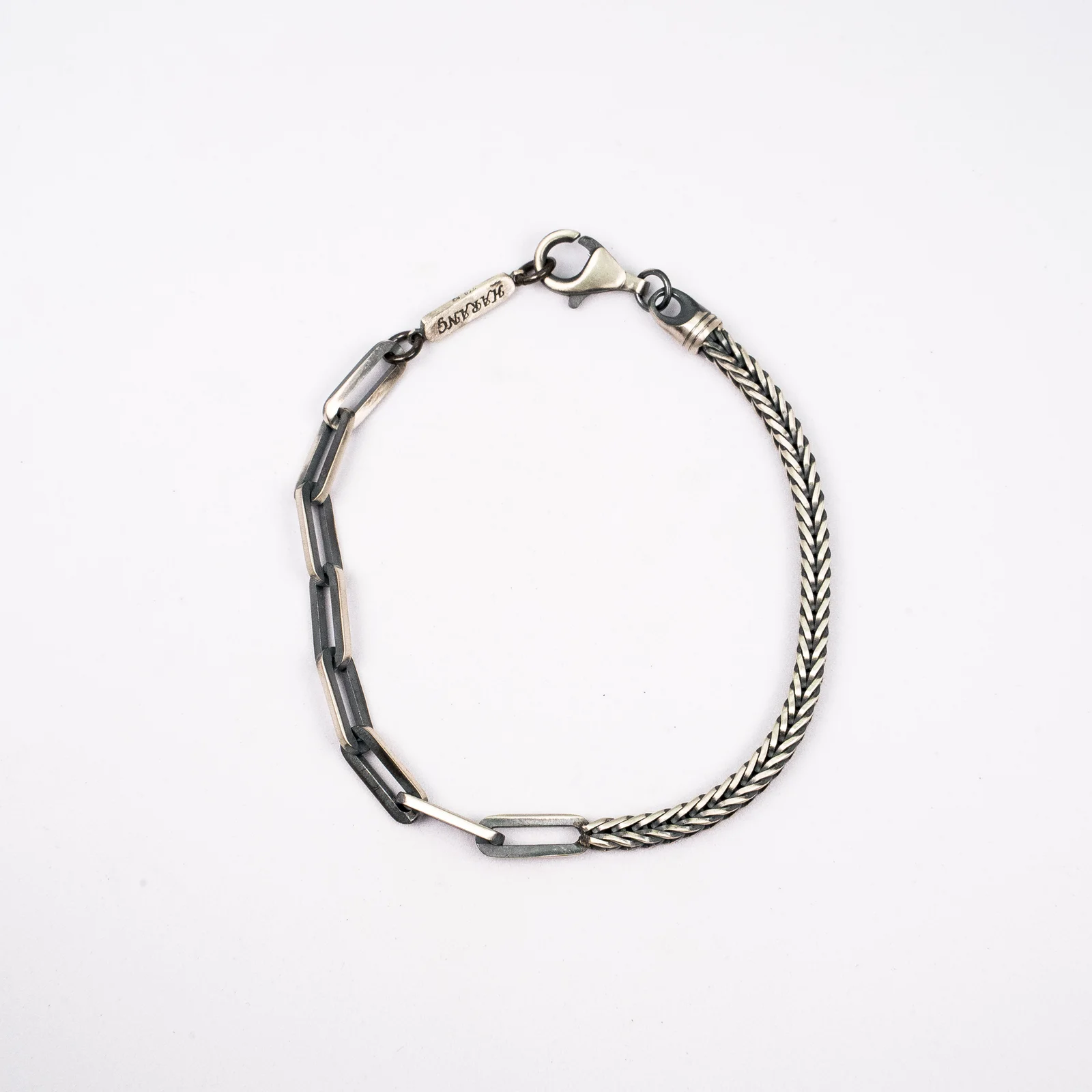 HR 235B_Half & Half Chain Bracelet