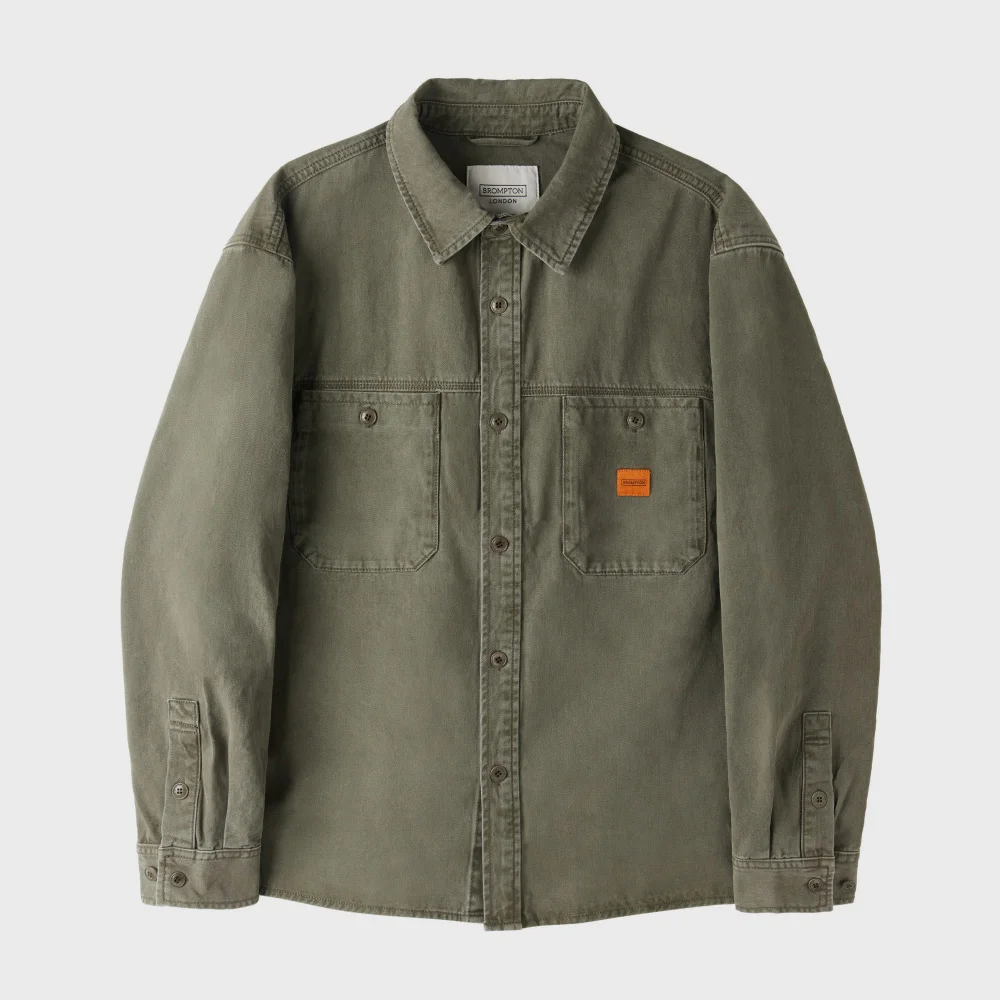 1975 DENIM SHIRT - KHAKI (P253USH402)