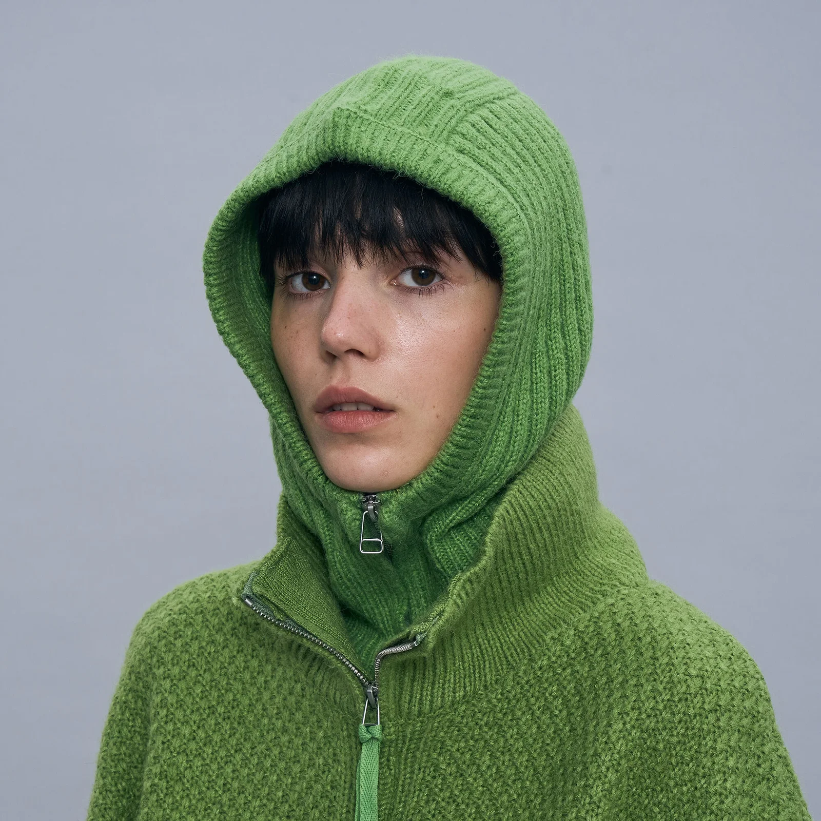KNIT BALACLAVA_GREEN