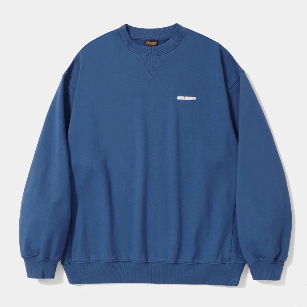 BROADWAY TINY HEAVY TERRY CREW NECK_CROWN BLUE