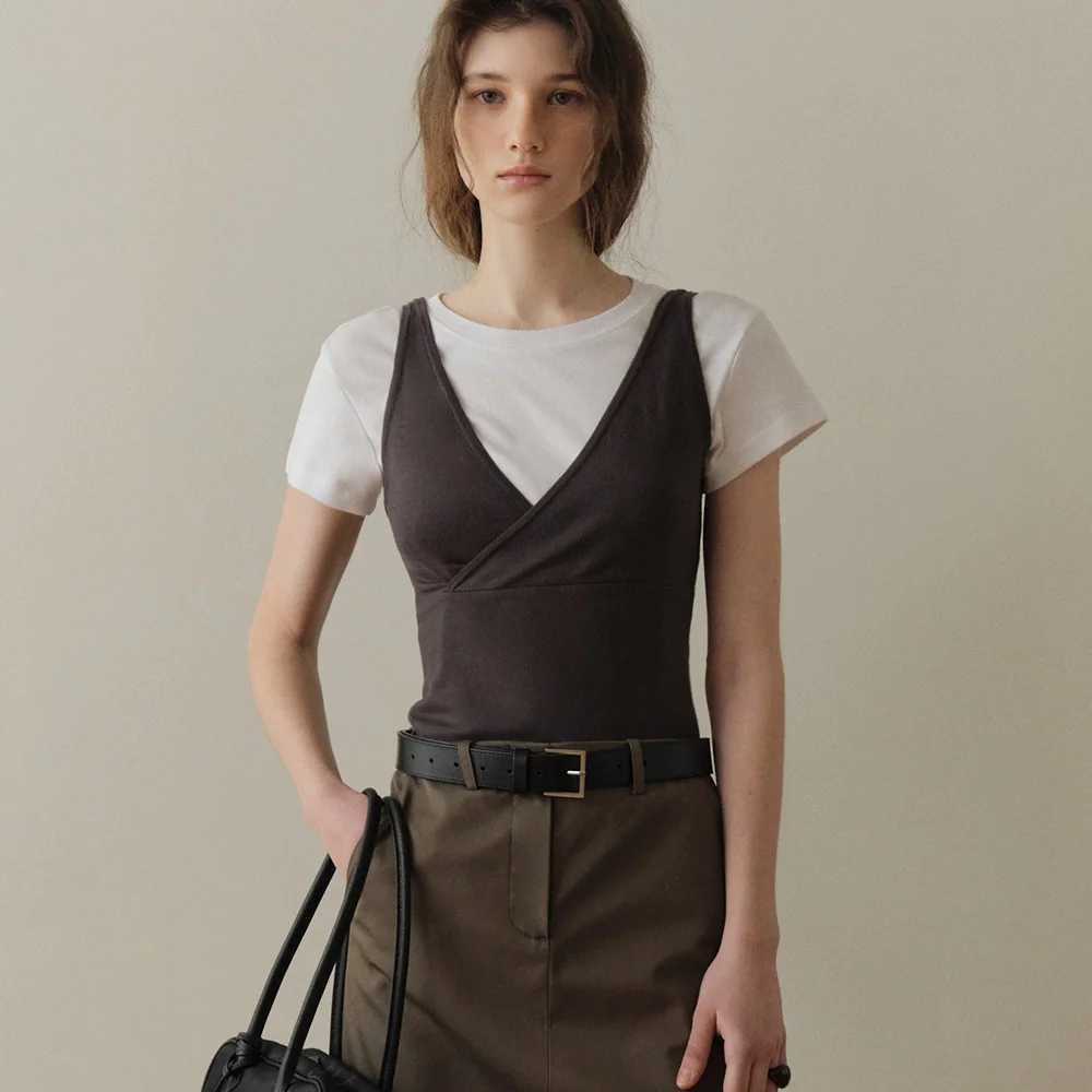 Filo Two-way Sleeveless (Charcoal)