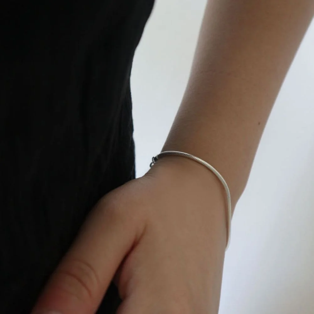 Round snake chain bracelet / 圓形 蛇形鏈 手鏈
