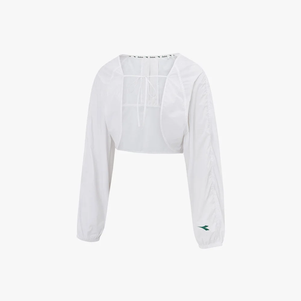 Fleur 開襟 短外套 外套 女裝 WHITE