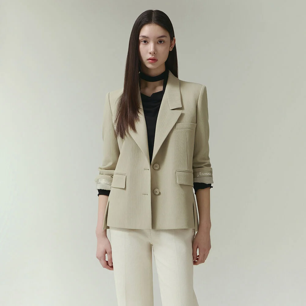 it MICHA 雙鈕扣 修身剪裁 外套 ITP2WJK340_2colors