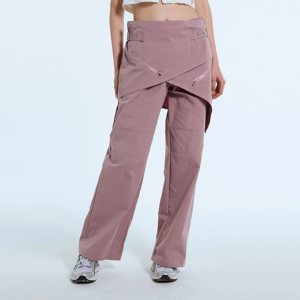 L11 WRAP SKIRT PANTS(PINK)