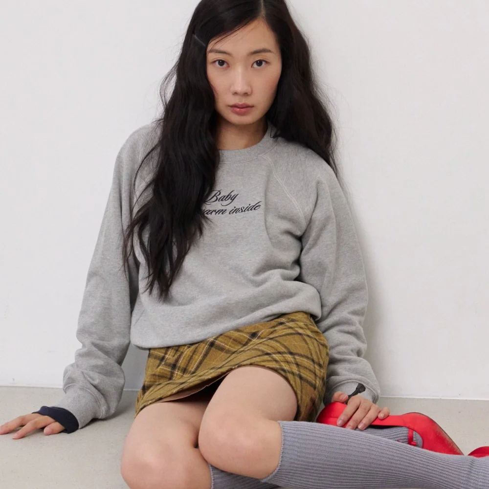 MJ Baby Sweatshirt / MELANGE GRAY