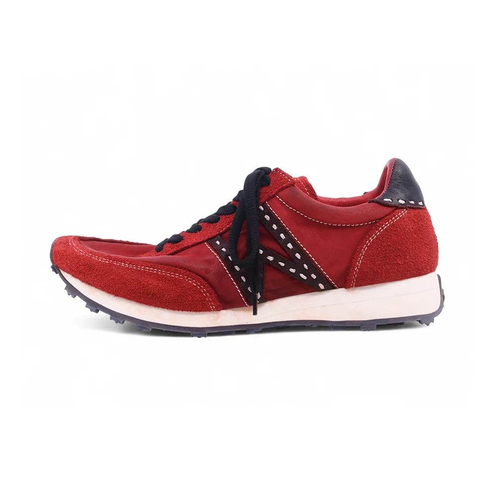 WSR-7 Vintage Jogging Sneakers Red