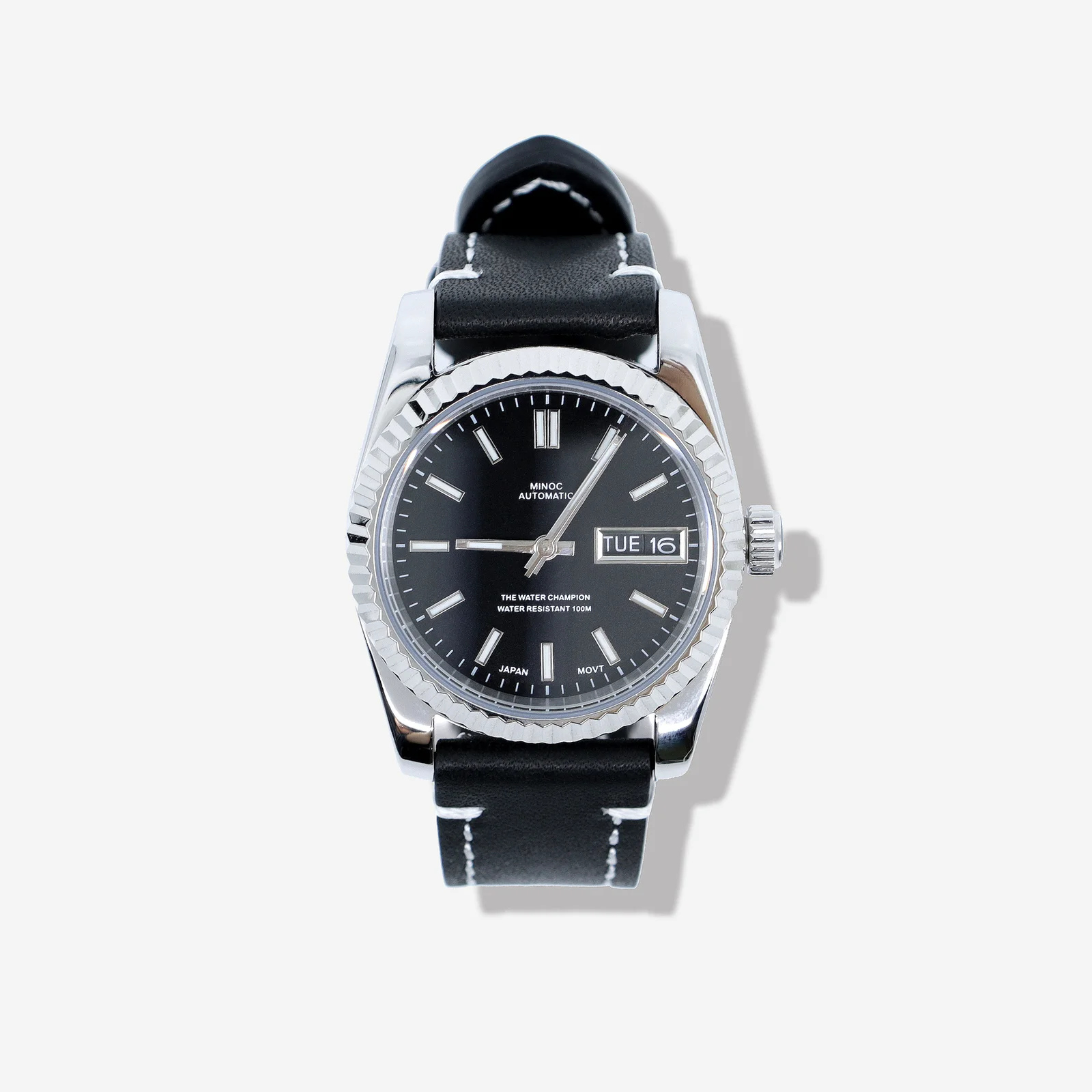 Minok Zenith Automatic 002 男士 皮革腕錶 女裝 名牌手錶