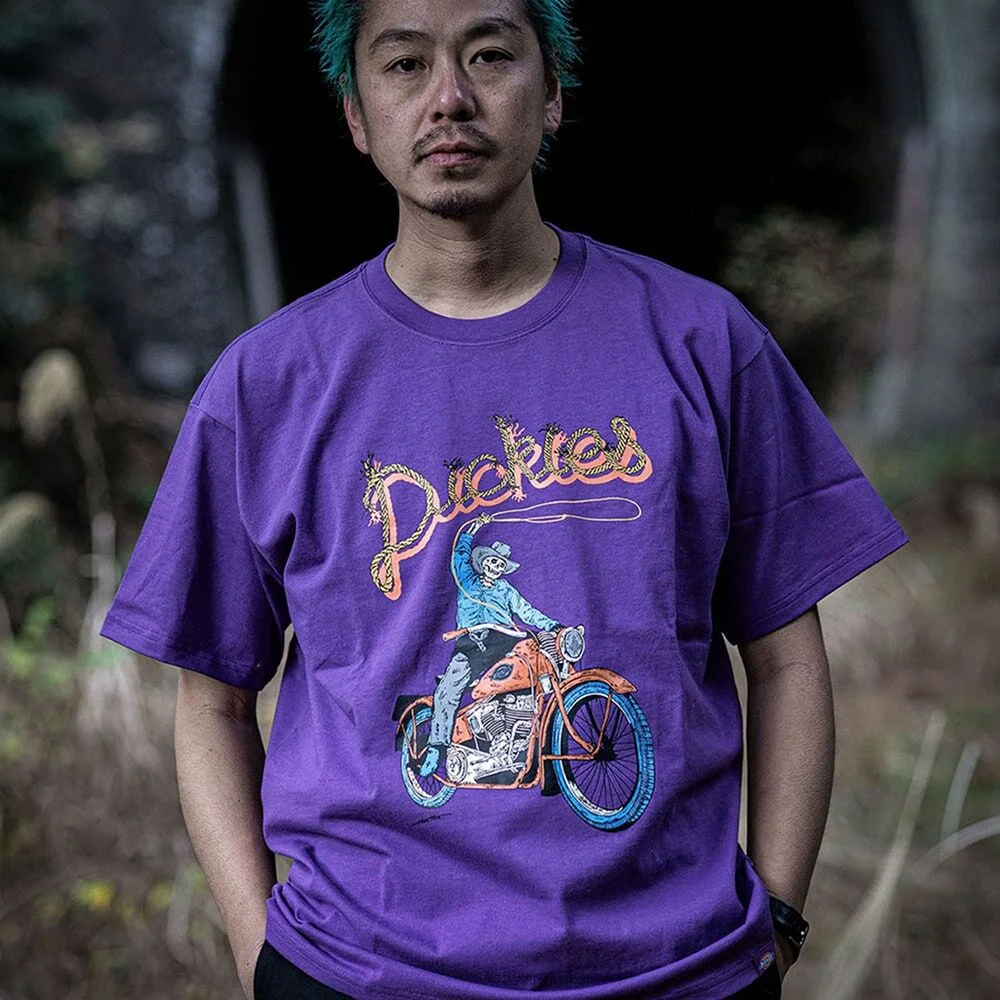 Dickies X Hirotton 騎行 T恤 Purple