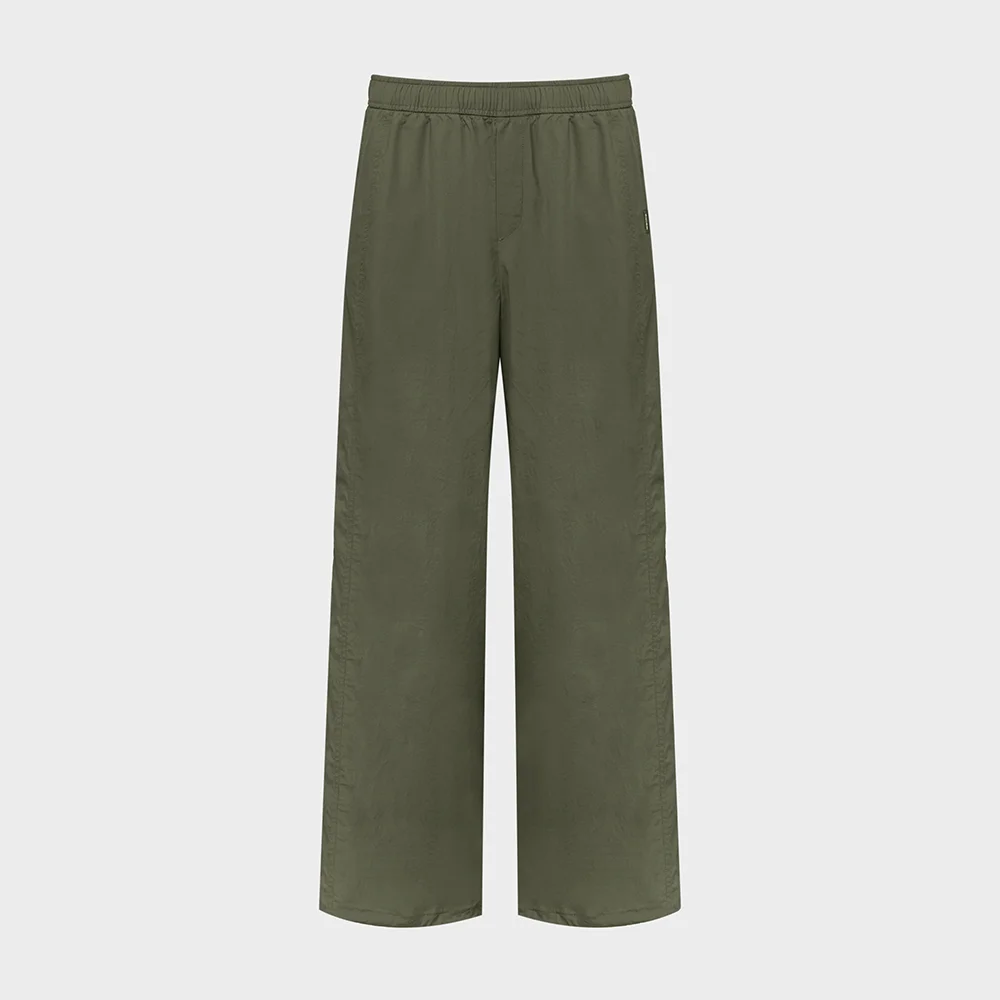 DAILY EASY (日常 輕鬆) 女裝 舒適 褲子_OLIVE KHAKI_DWM26352HW