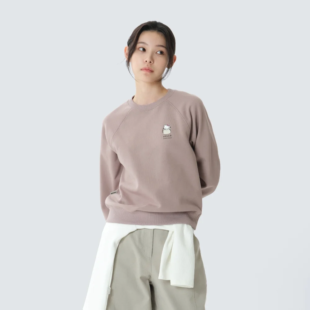 薄絨 女裝 衛衣 Rusty Pink (S26WWFHT87)