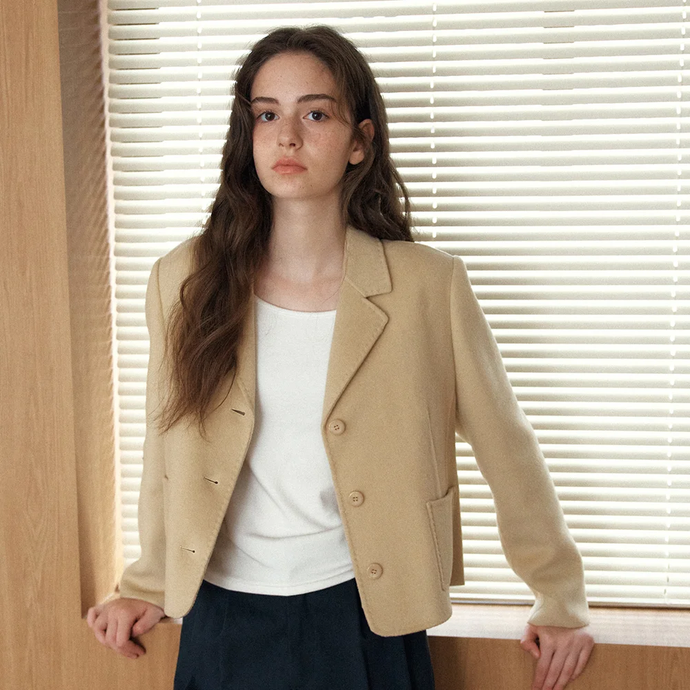 LINE HANDMADE JACKET_YELLOW