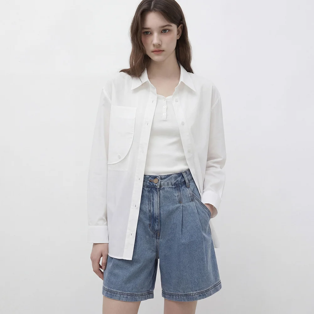 it MICHA 外 口袋 休閒 襯衫 ITQ5YBL830_2colors