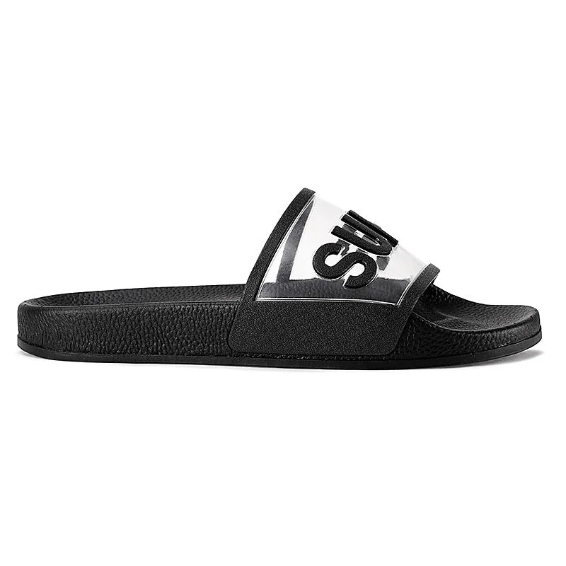 Superga 1908 拖鞋 清透 Identity 黑色 S51138W005