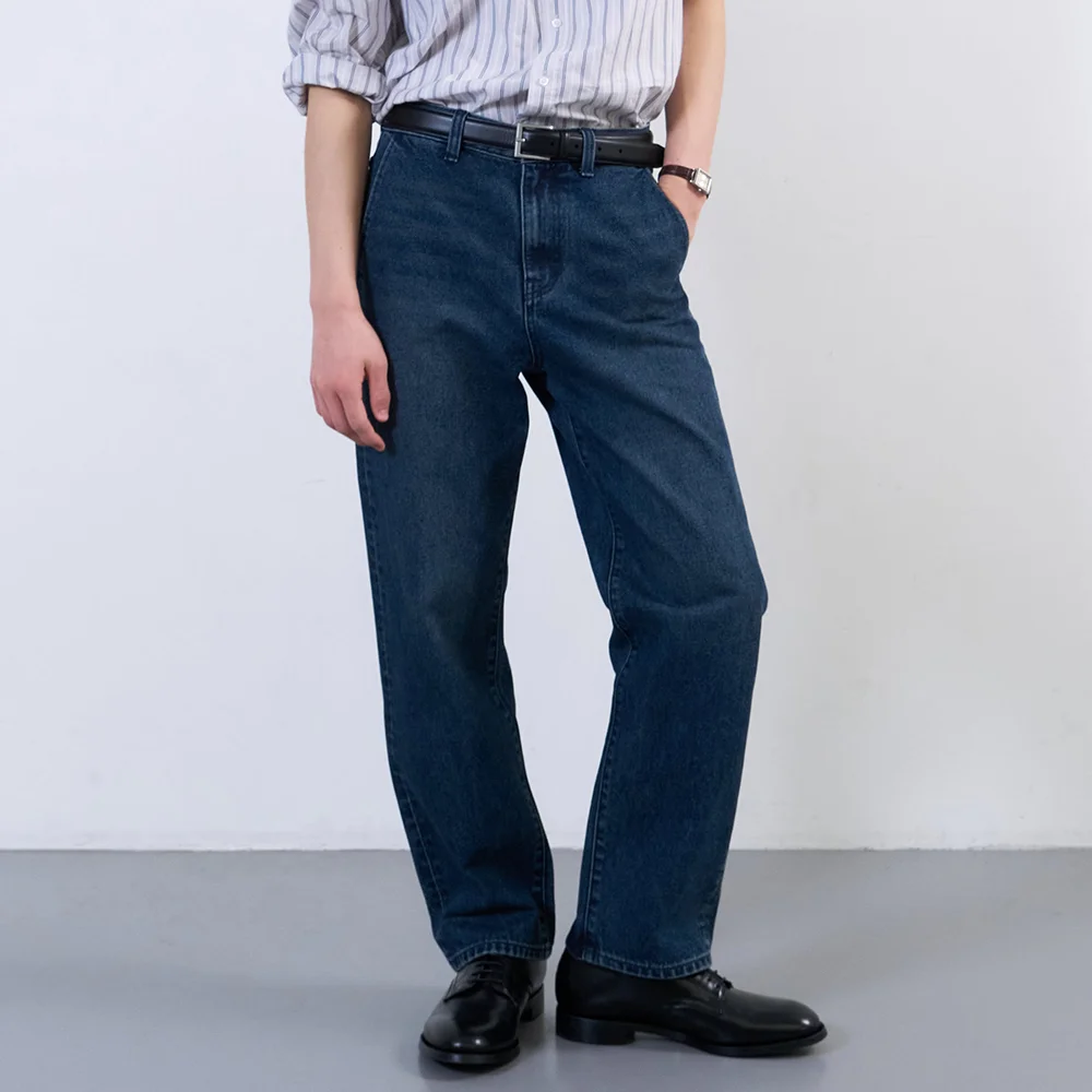 PLACJEANS BUSINESS B06 022 TAPERED DARK BLUE