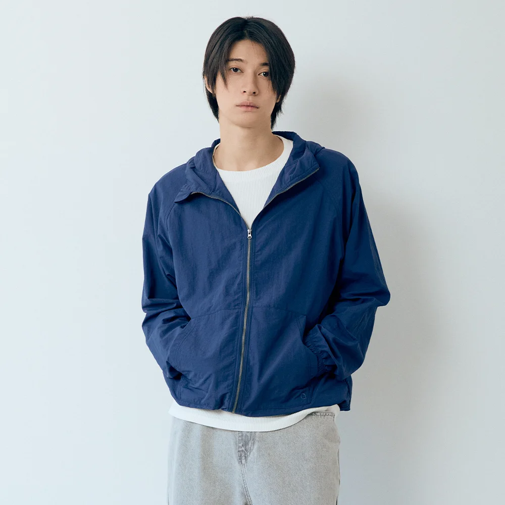 Wind Shell 連帽衫 外套 Navy