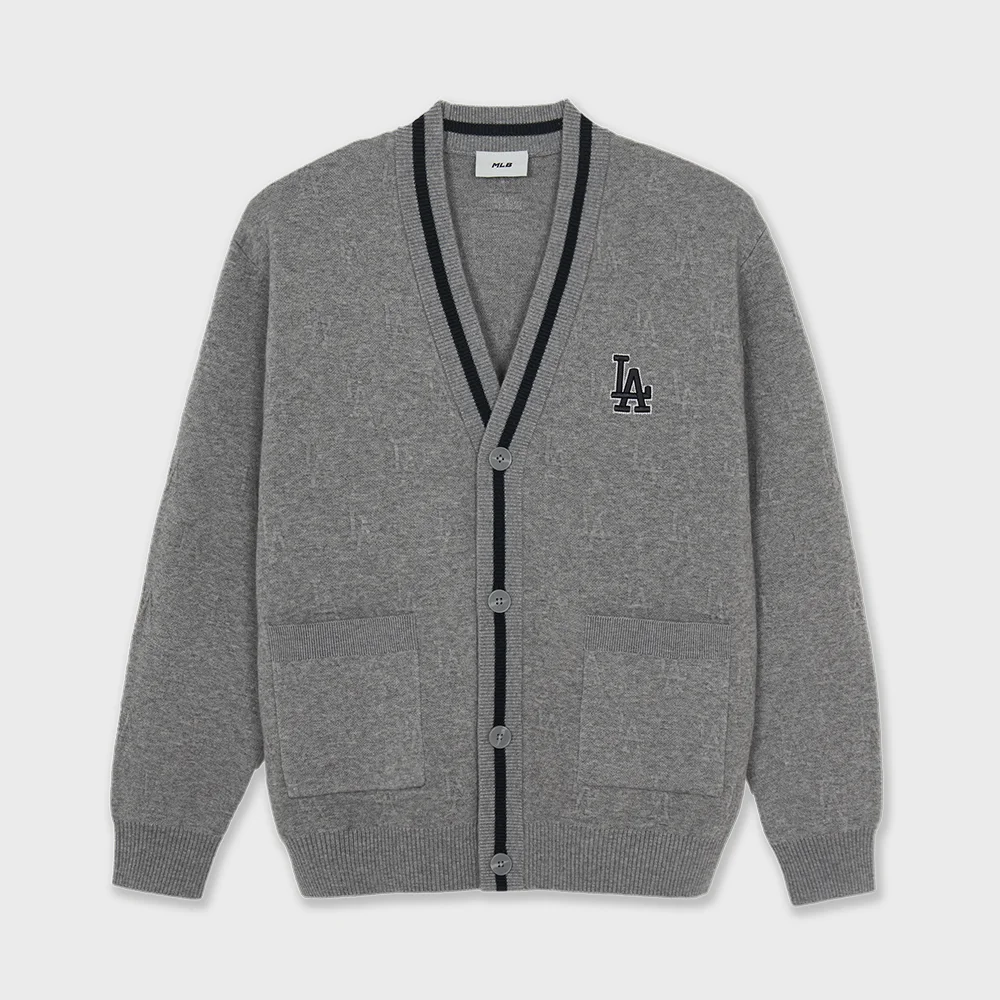 經典 Monogram Tonton 開襟外套 LA (Melange Grey)