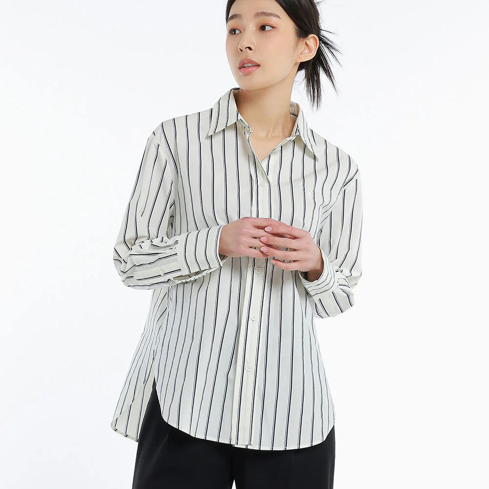 LOGO STRIPE SHIRTS