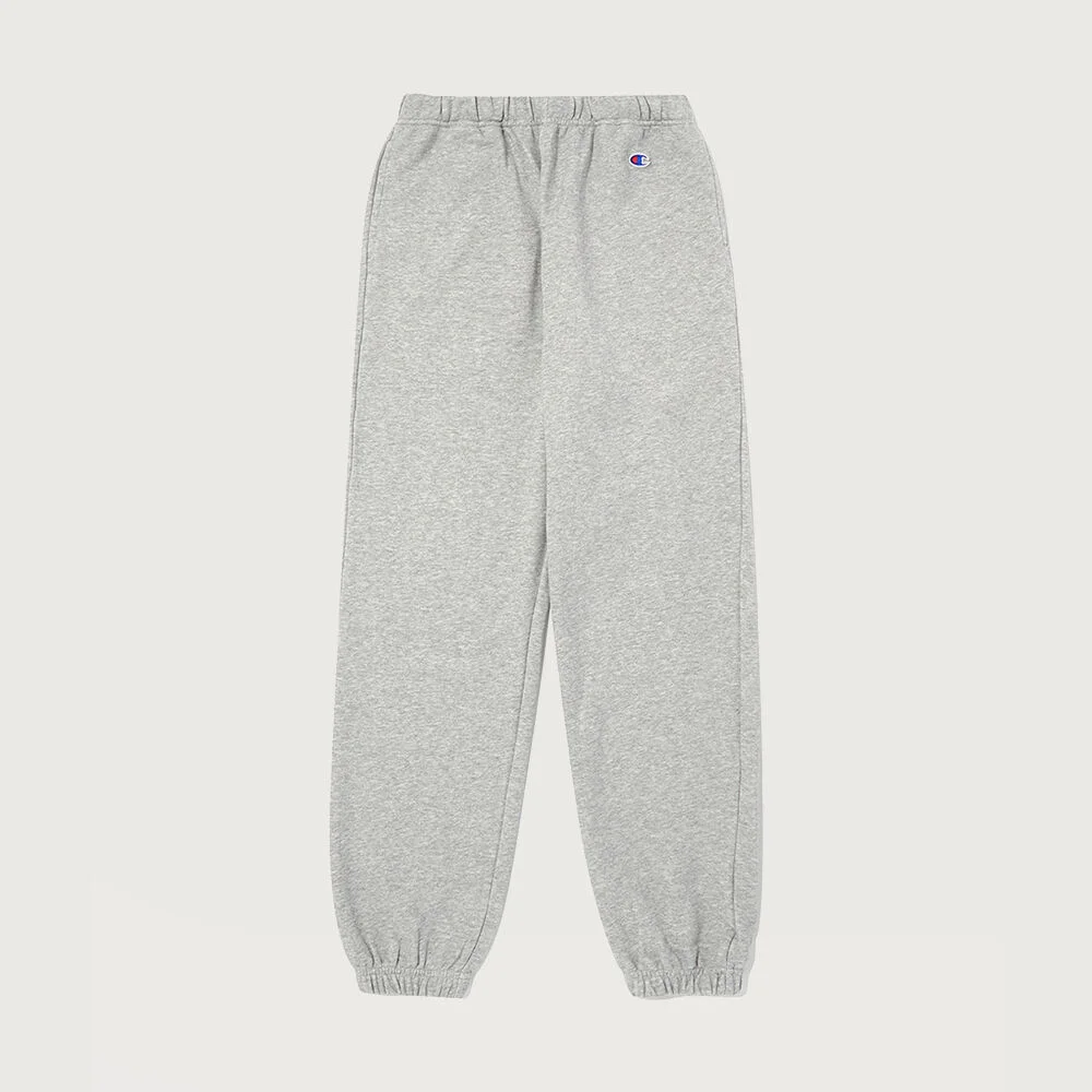 C標誌 法式毛圈布 鬆緊帶 束腳褲 Normal Grey