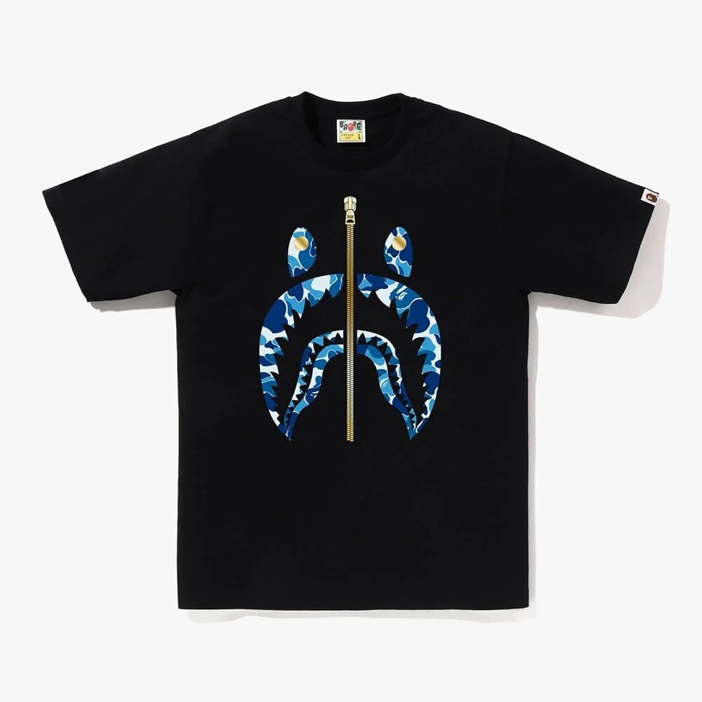 ABC 迷彩 Shark T恤(M) BLACK/BLUE