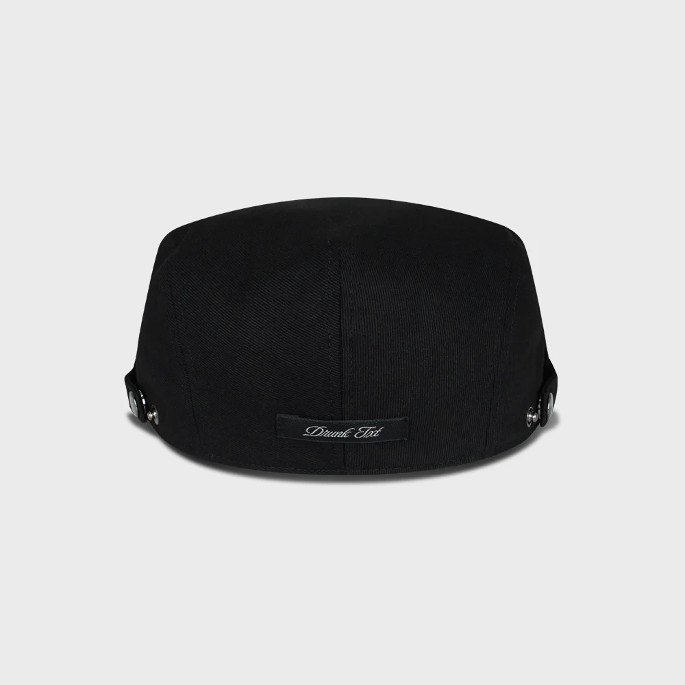 Newsboy Hunting Cap Black