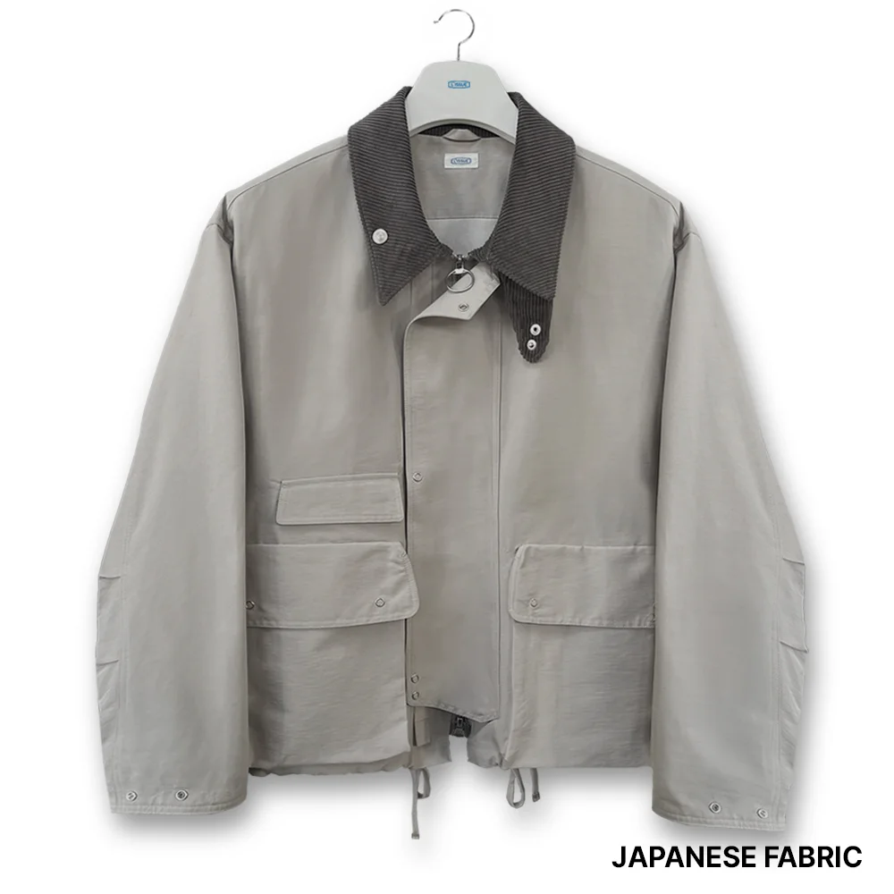 Fisherman 60/40 Utility Jacket (Light greige)