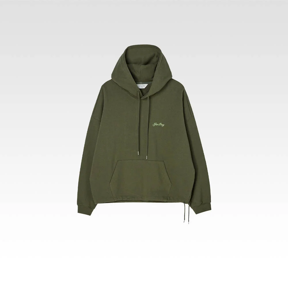 Rear 印花 衛衣 連帽衫 卡其色