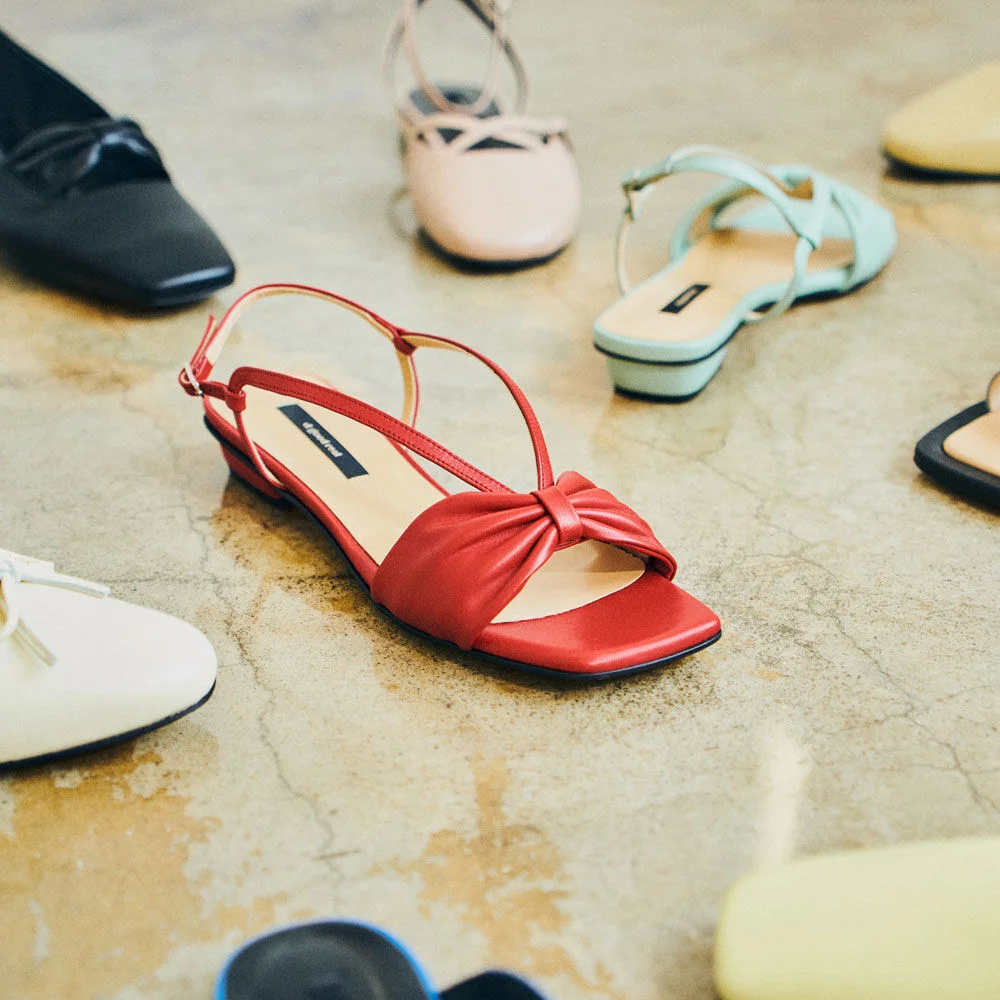 Sandals_D008 PLIE_Red