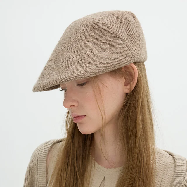 Soft Flat Hunting Cap - Beige
