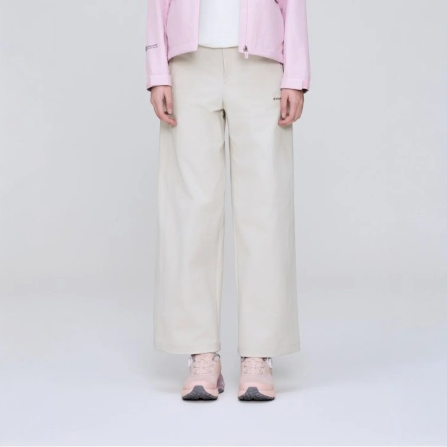 SEAM-FLEX (Simplex) 女裝 寬版 褲子_CREAM BEIGE_DWP25313W9