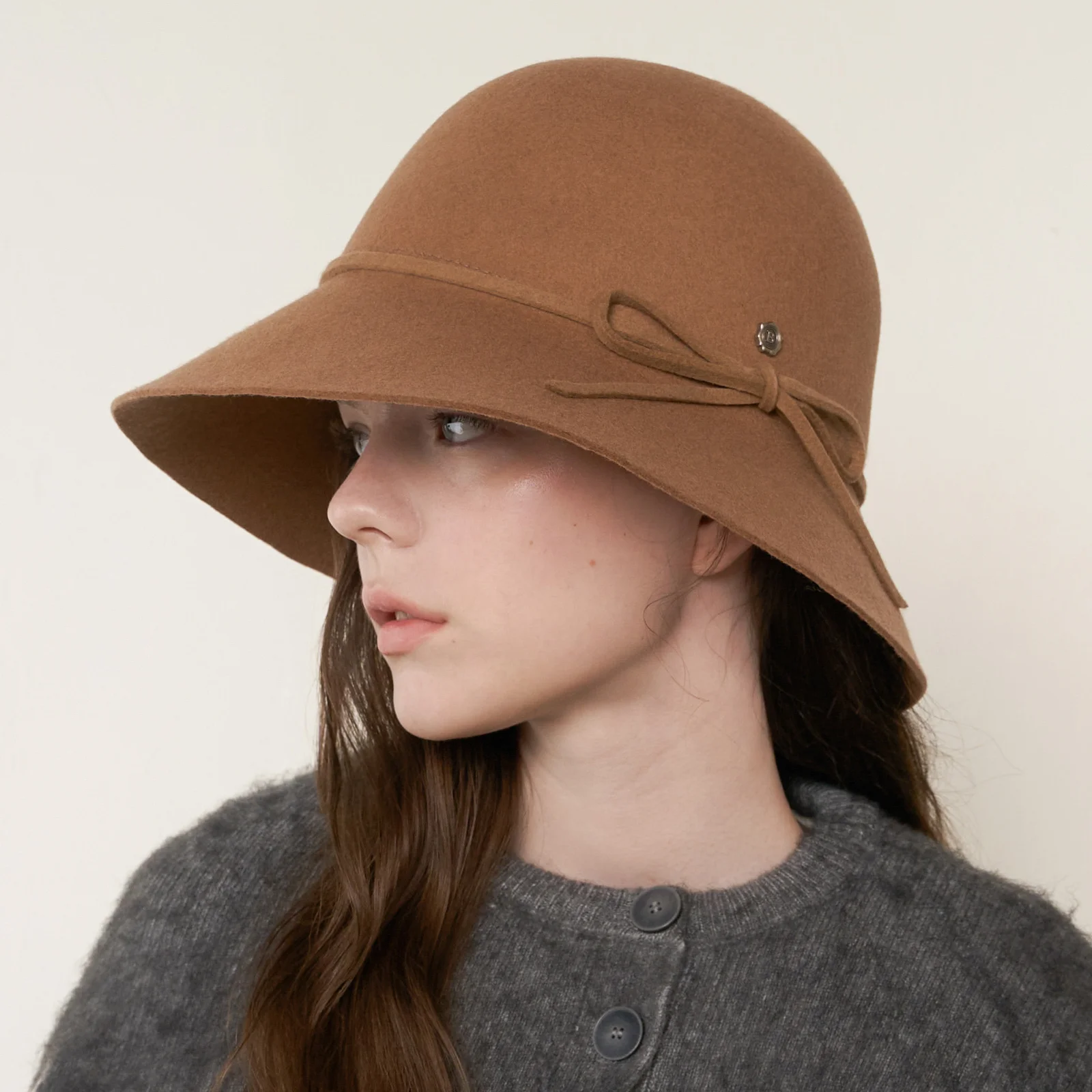Vionnet Hat - Camel Beige