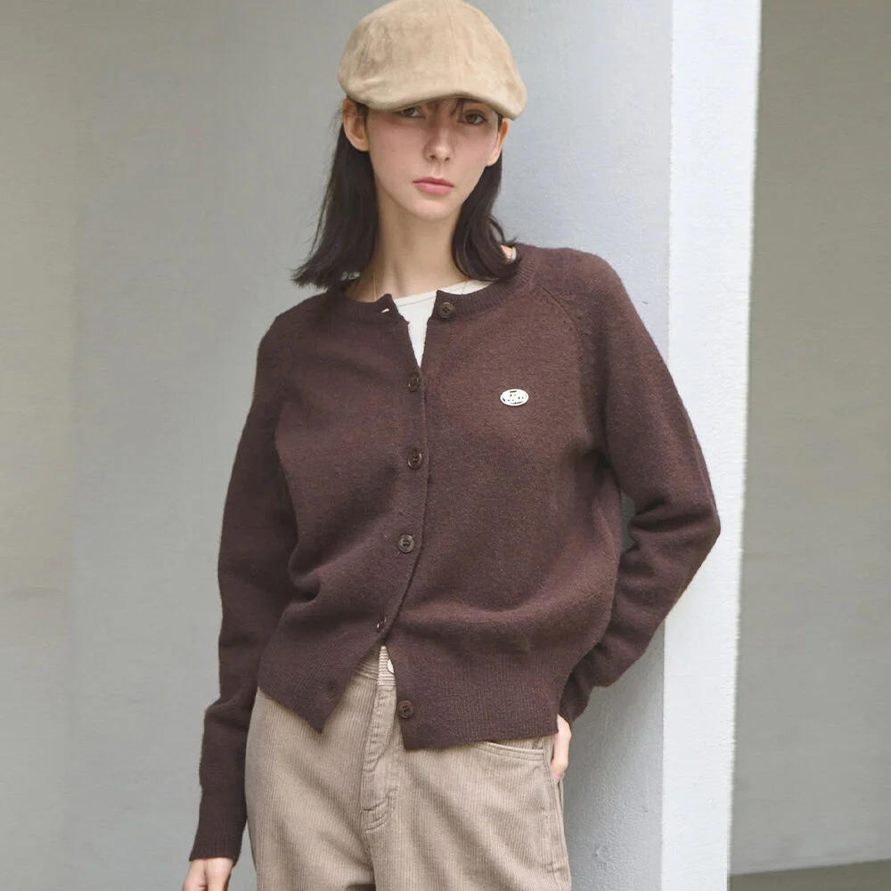 Comfort button knit cardigan_3 Colors