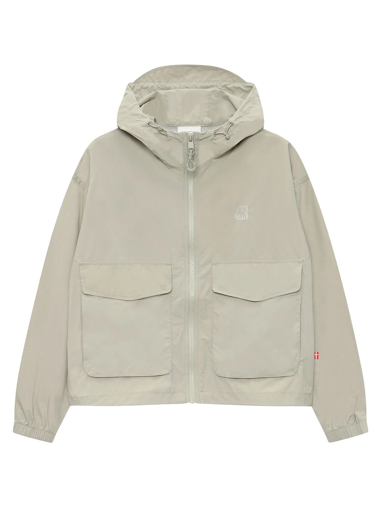 口袋 點綴 輕量 外套 - W_Light Khaki_OWM25113K6