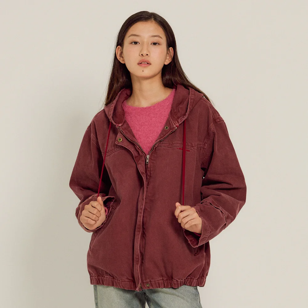 Elvis Work Jacket (Burgundy)