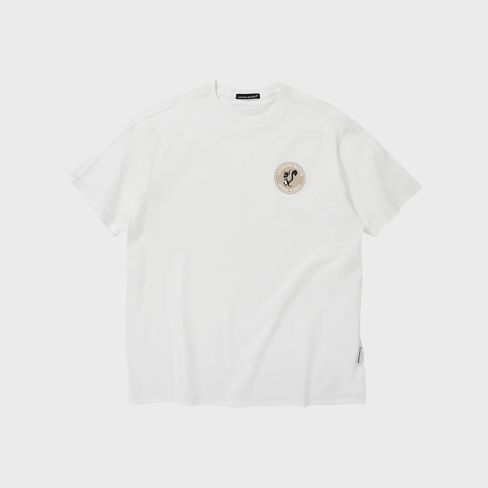 LM SKUNK WORKS STITCH POINT TEE(L41UTS111WHT)