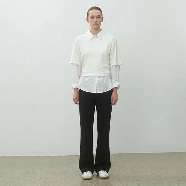 ESSENTIAL WARM BOOTCUT PANTS(PT-5592)