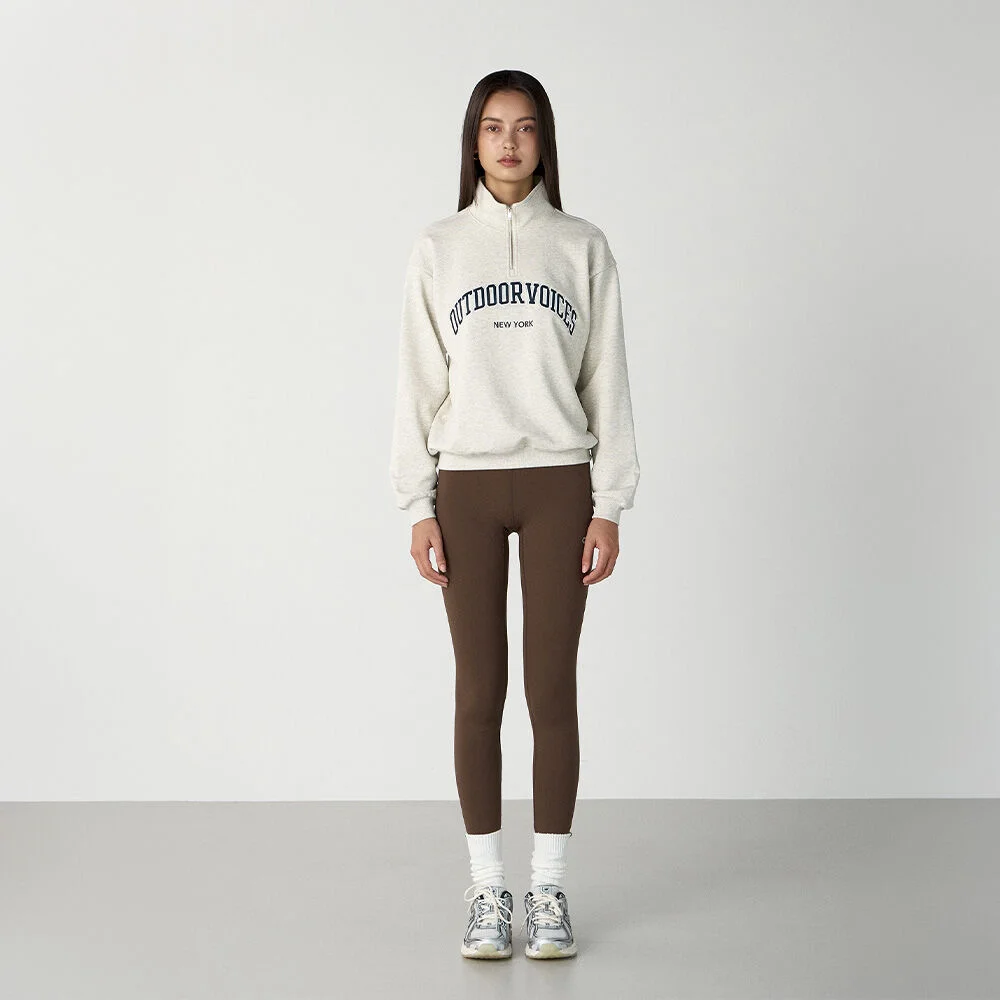 (W)Technol-OV SOFT FLEX BASIC LEGGINGS (BROWN)