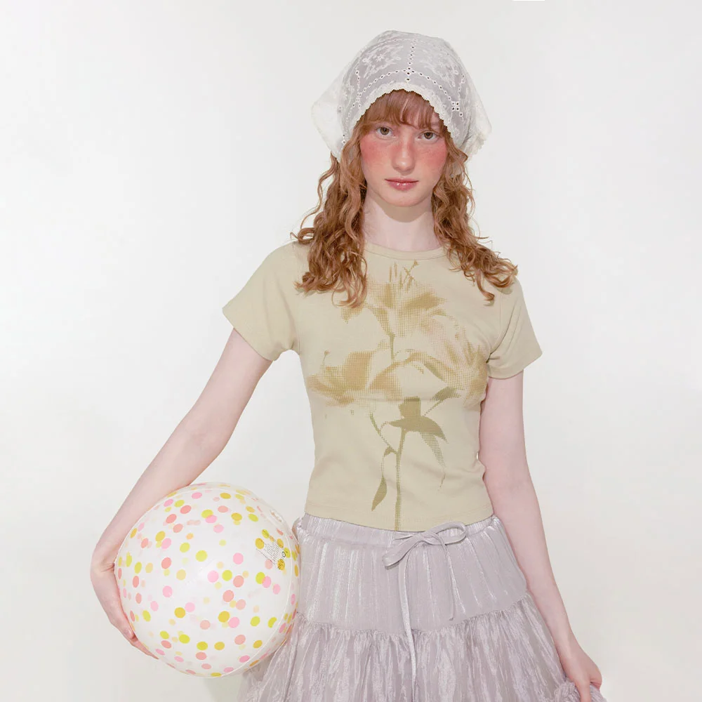Lily T-Shirt (Green Yellow)