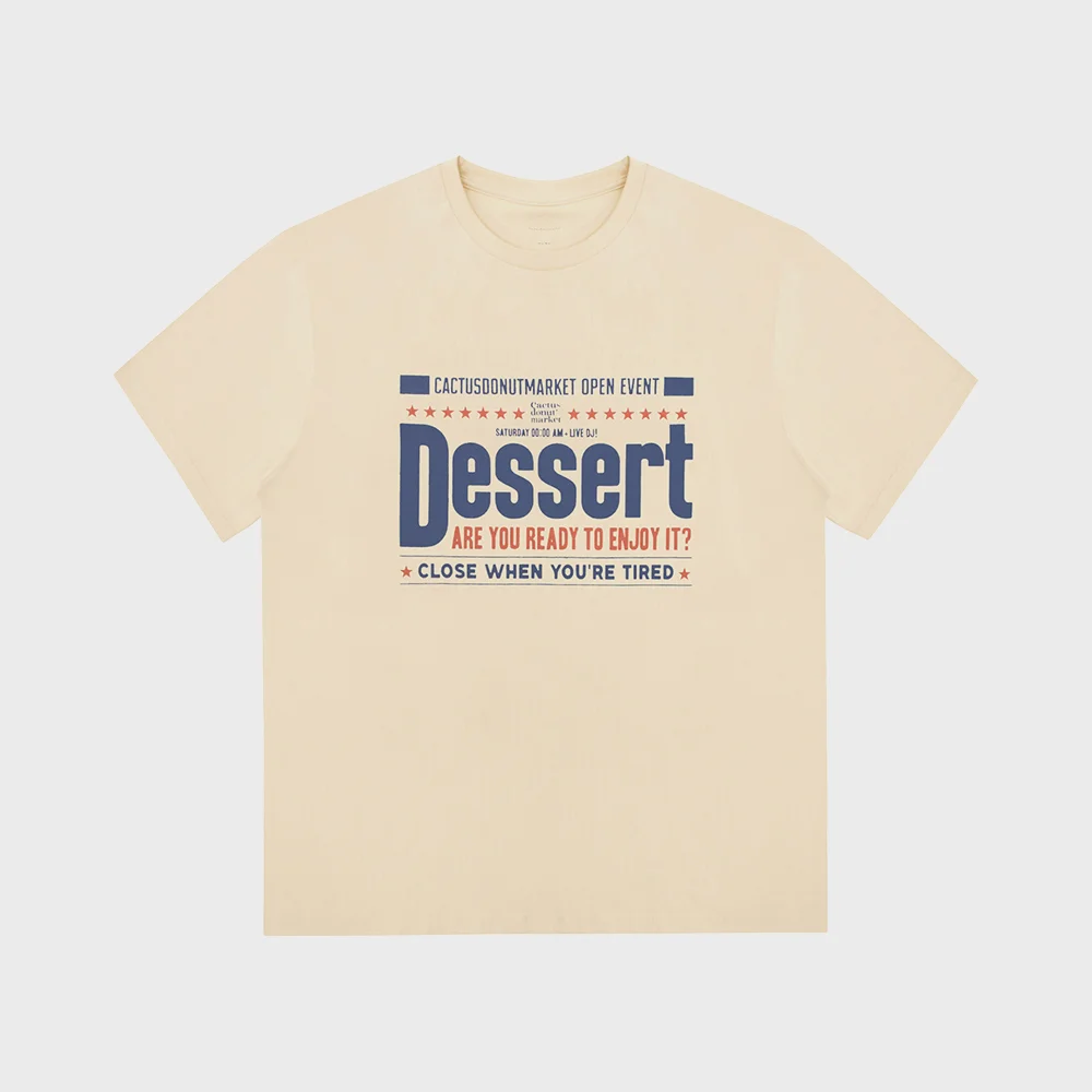 Dessert T-Shirt - Cream