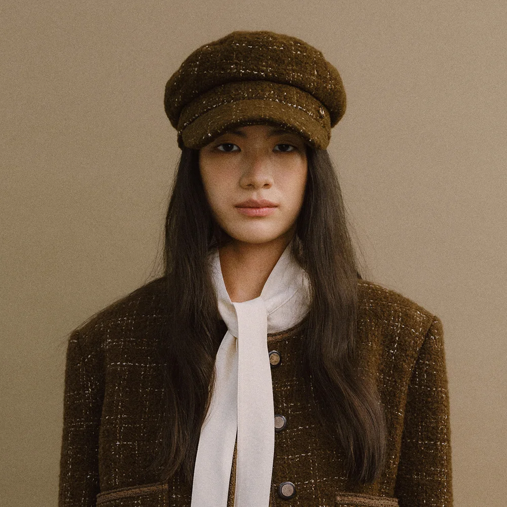 DOCENT MARGOT HAT (BROWN)