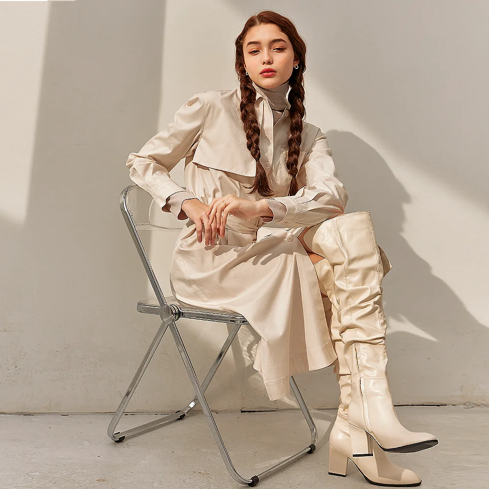Trench shirt Dress