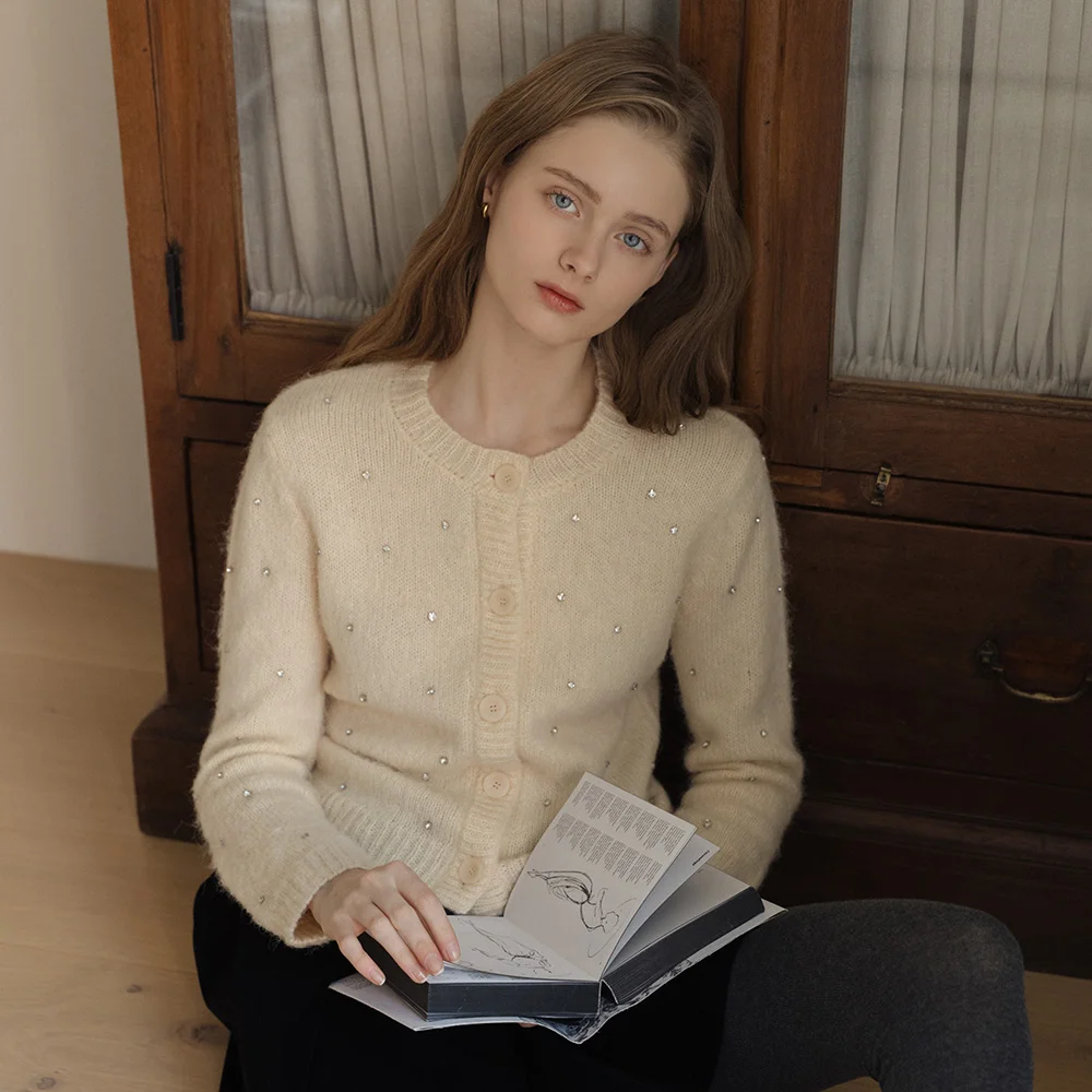 Bijou Mohair Butter Cardigan