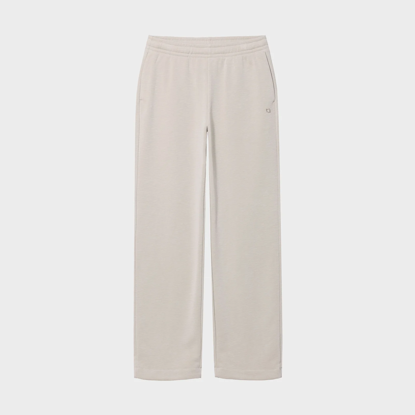 W 天絲 黏合 褲子 Light Beige