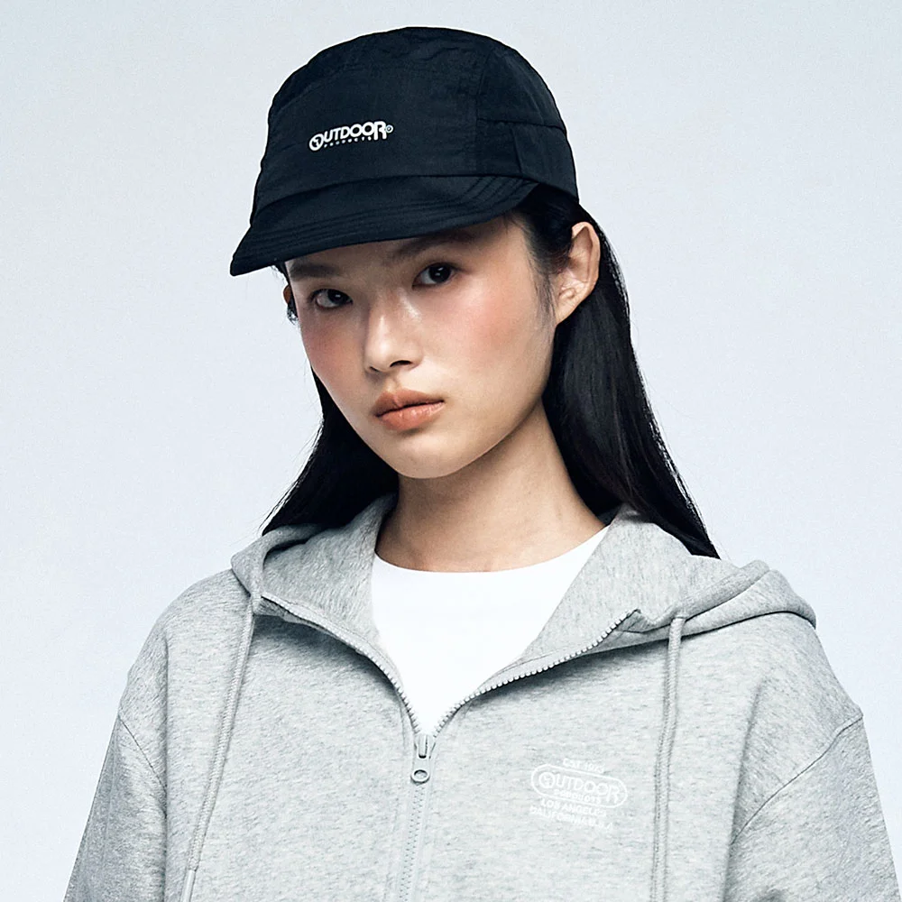 尼龍 Camp Cap (黑色)