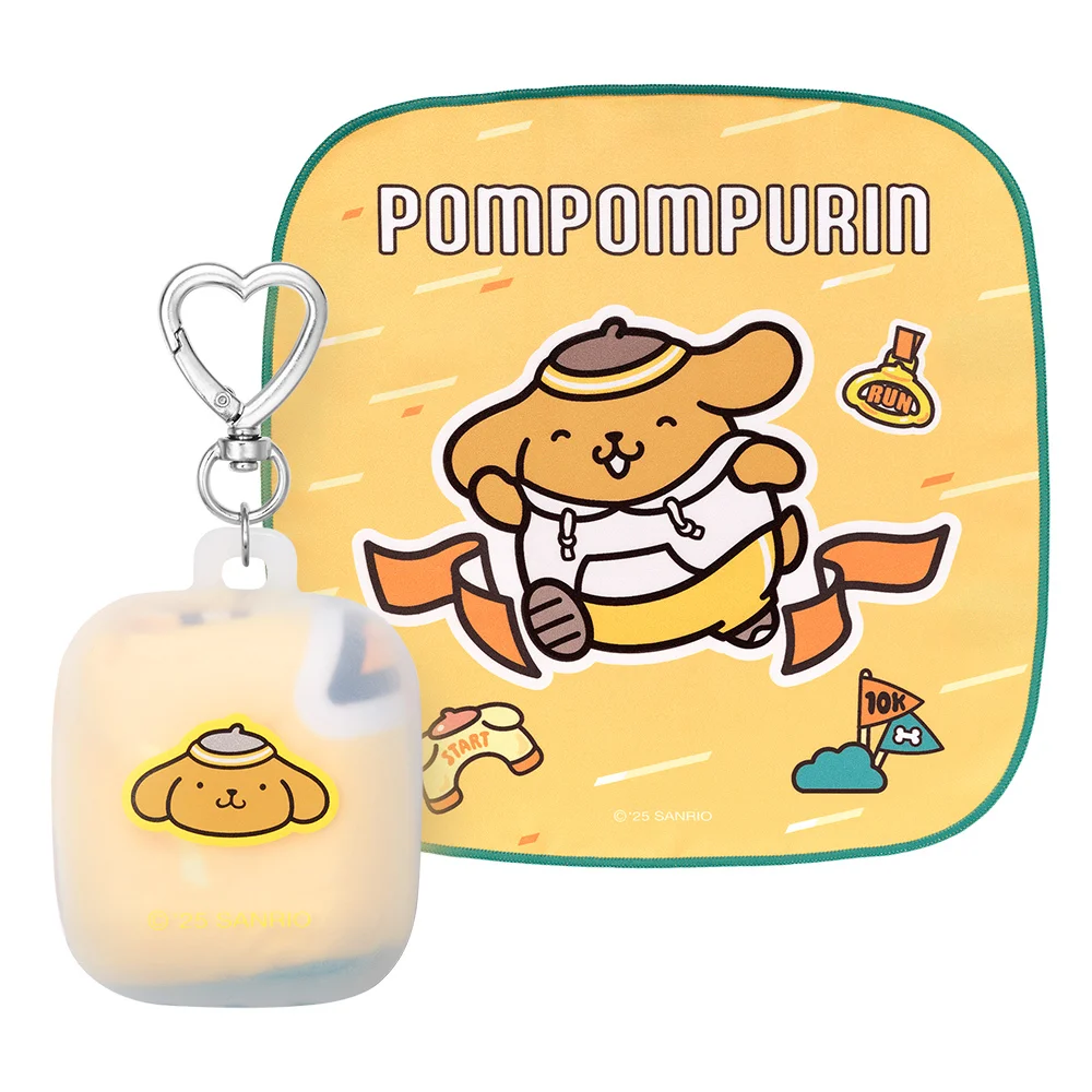 運動毛巾鑰匙扣(Pompompurin)