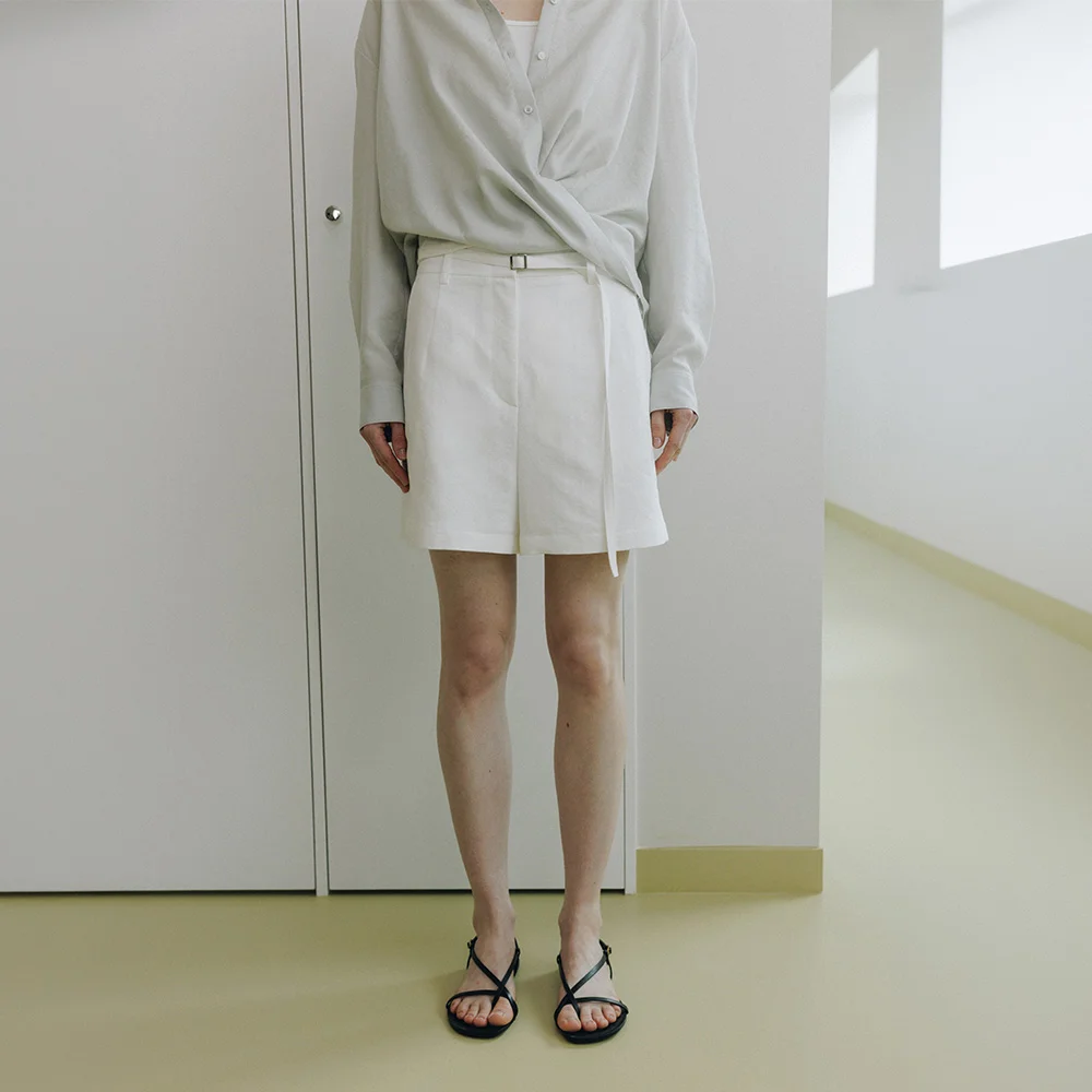 Linen-Like Shorts SW6ML708-01