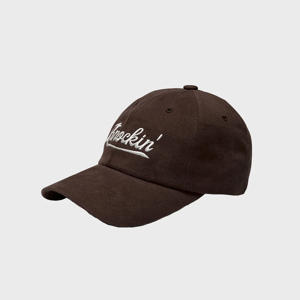 Knockin Logo B.B Cap Brown