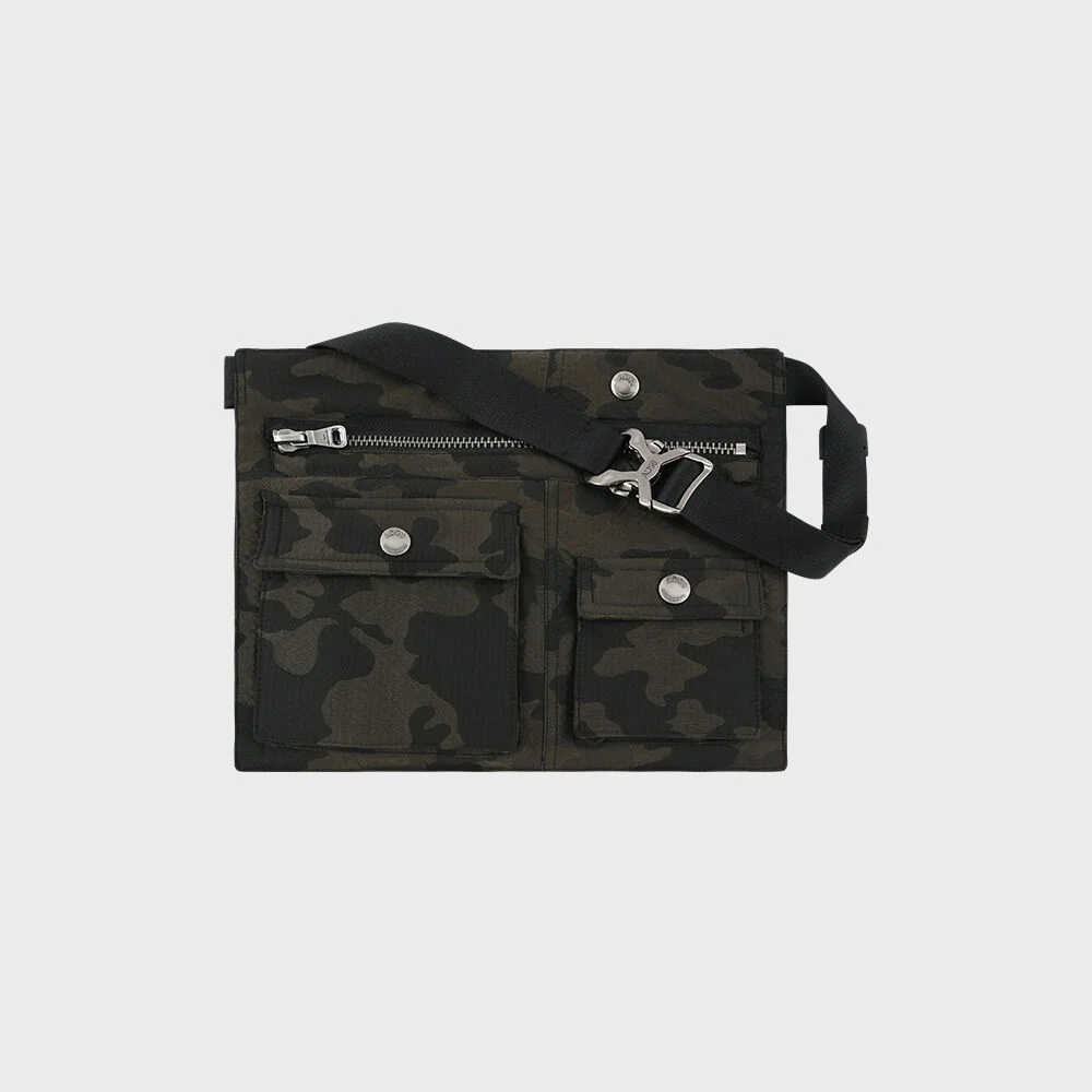3WAY CAMOUFLAGE POCKET BAG aaa415m(GREEN)