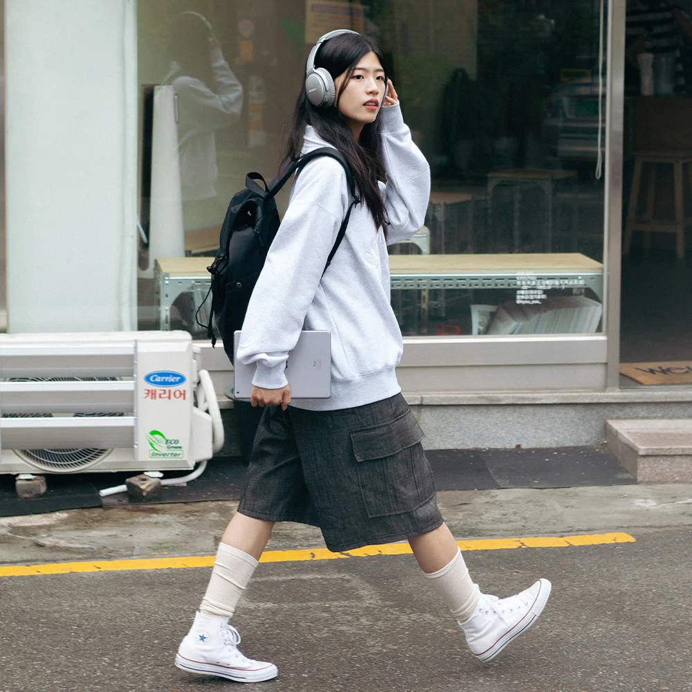HEN STRING RUCKSACK (Black) HEN 束繩 背包